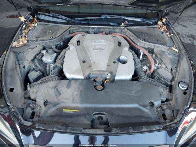 44984866 :رقم المزاد ، JN1AV7AR3FM850902 vin ، 2015 Infiniti Q50 Hybrid Sport مزاد بيع