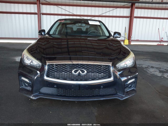 44984866 :رقم المزاد ، JN1AV7AR3FM850902 vin ، 2015 Infiniti Q50 Hybrid Sport مزاد بيع