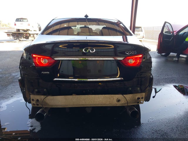 44984866 :رقم المزاد ، JN1AV7AR3FM850902 vin ، 2015 Infiniti Q50 Hybrid Sport مزاد بيع