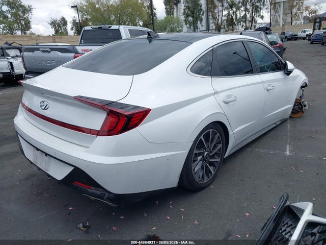 2022 Hyundai Sonata Limited მანქანა იყიდება აუქციონზე, vin: KMHL34J25NA231291, აუქციონის ნომერი: 44984931