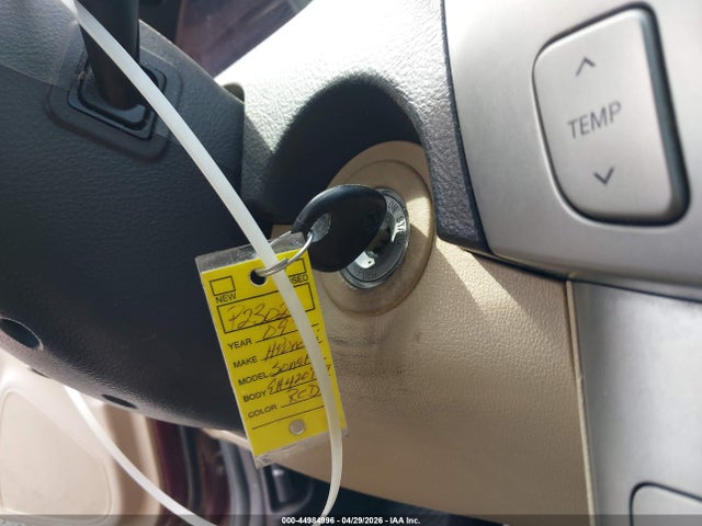 44984996 :رقم المزاد ، 5NPEU46C89H420737 vin ، 2009 Hyundai Sonata Limited مزاد بيع