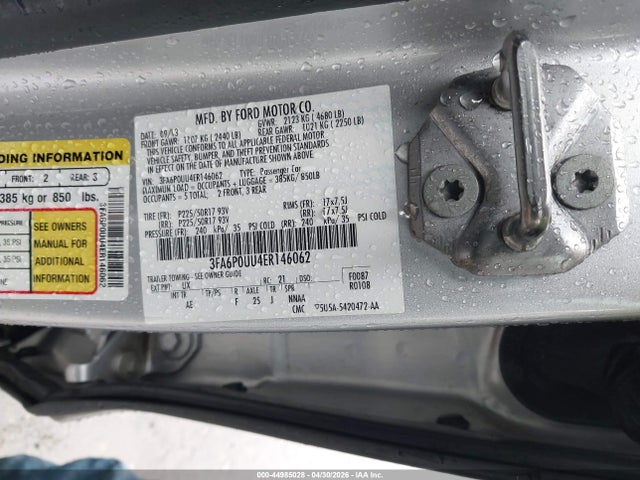 Ford Fusion Hybrid S 2014 3FA6P0UU4ER146062 Image 9