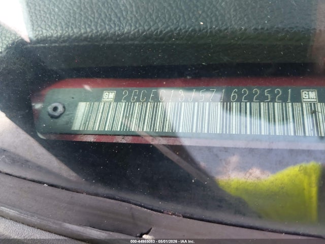 44985083 :رقم المزاد ، 2GCEC13J571622521 vin ، 2007 Chevrolet Silverado 1500 Lt2 مزاد بيع