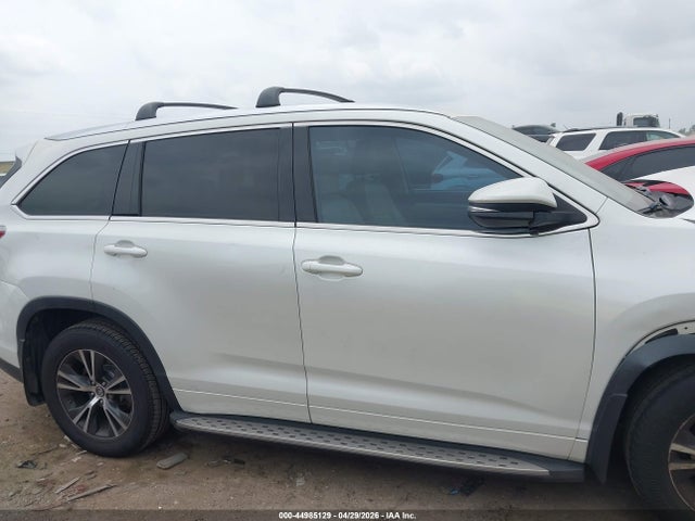 Aukcja sprzedaży 2016 Toyota Highlander Xle V6, vin: 5TDJKRFH7GS322979, numer aukcji: 44985129