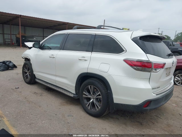 Aukcja sprzedaży 2016 Toyota Highlander Xle V6, vin: 5TDJKRFH7GS322979, numer aukcji: 44985129