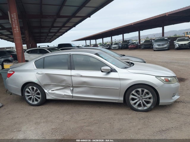 44985135 :رقم المزاد ، 1HGCR2F56DA105130 vin ، 2013 Honda Accord Sport مزاد بيع
