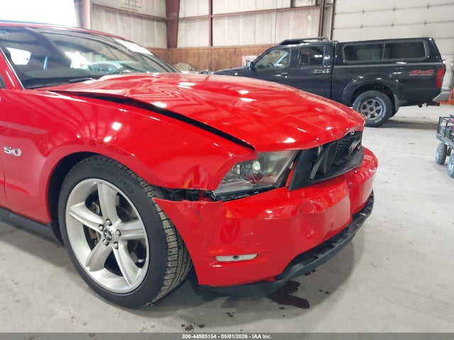 Продажа на аукционе авто 2012 Ford Mustang Gt Premium, vin: 1ZVBP8FF7C5229276, номер лота: 44985154