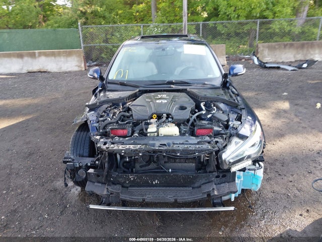 2021 Infiniti Q50 Luxe Awd მანქანა იყიდება აუქციონზე, vin: JN1EV7BR9MM755645, აუქციონის ნომერი: 44985159