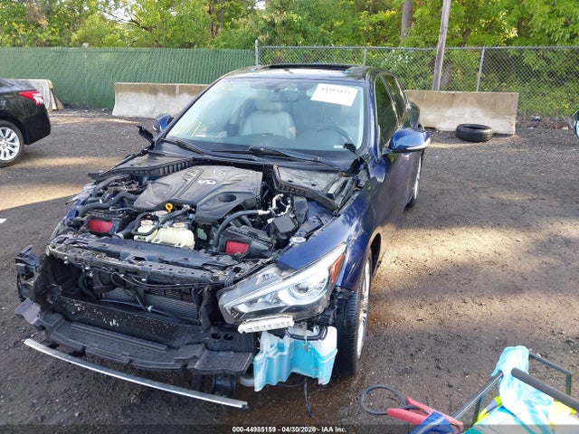 2021 Infiniti Q50 Luxe Awd მანქანა იყიდება აუქციონზე, vin: JN1EV7BR9MM755645, აუქციონის ნომერი: 44985159