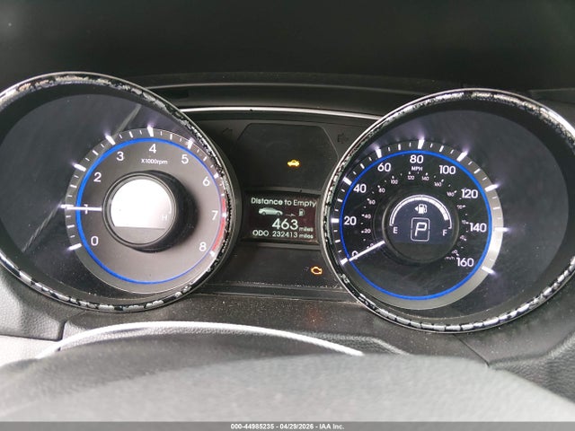 Aukcja sprzedaży 2013 Hyundai Sonata Gls, vin: 5NPEB4AC7DH792365, numer aukcji: 44985235