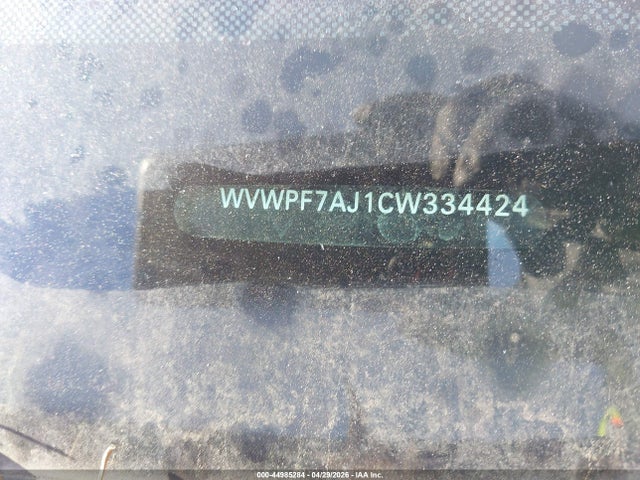 Aukcja sprzedaży 2012 Volkswagen Golf R 4-door, vin: WVWPF7AJ1CW334424, numer aukcji: 44985284