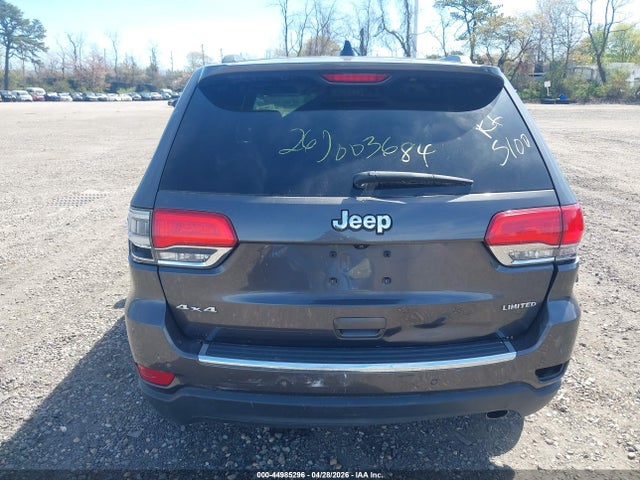 Продажа на аукционе авто 2016 Jeep Grand Cherokee Limited, vin: 1C4RJFBG7GC415150, номер лота: 44985296