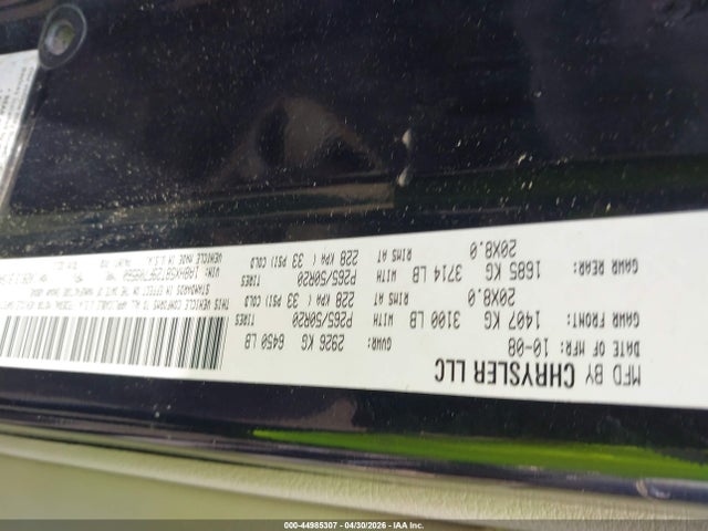 Продаж на аукціоні авто 2009 Chrysler Aspen Limited, vin: 1A8HX58T29F709560, номер лоту: 44985307