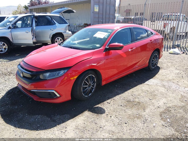 44985345 :رقم المزاد ، 2HGFC2F67KH604265 vin ، 2019 Honda Civic Lx مزاد بيع
