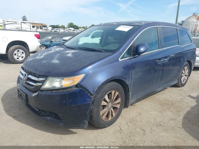 2014 Honda Odyssey Ex-l მანქანა იყიდება აუქციონზე, vin: 5FNRL5H69EB030370, აუქციონის ნომერი: 44985402