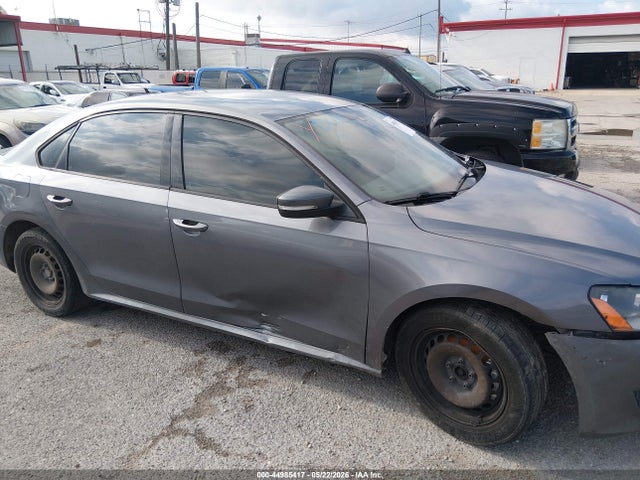 44985417 :رقم المزاد ، 1VWAP7A33DC119115 vin ، 2013 Volkswagen Passat 2.5l S مزاد بيع