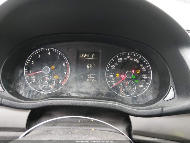 44985417 :رقم المزاد ، 1VWAP7A33DC119115 vin ، 2013 Volkswagen Passat 2.5l S مزاد بيع