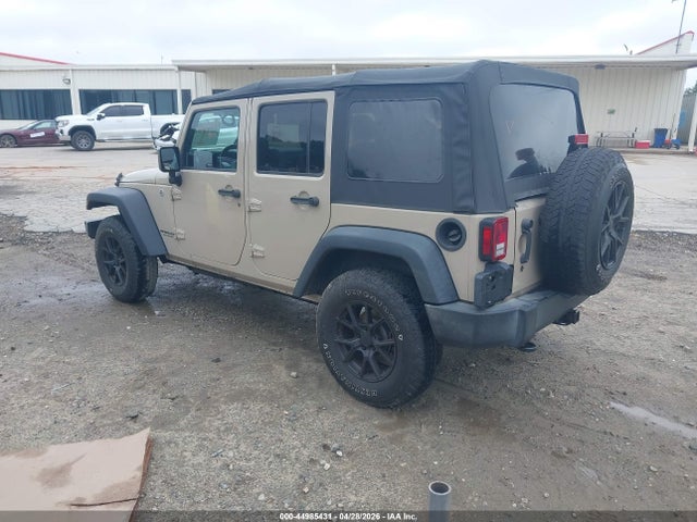 Продаж на аукціоні авто 2016 Jeep Wrangler Unlimited Sport, vin: 1C4BJWDG0GL253134, номер лоту: 44985431