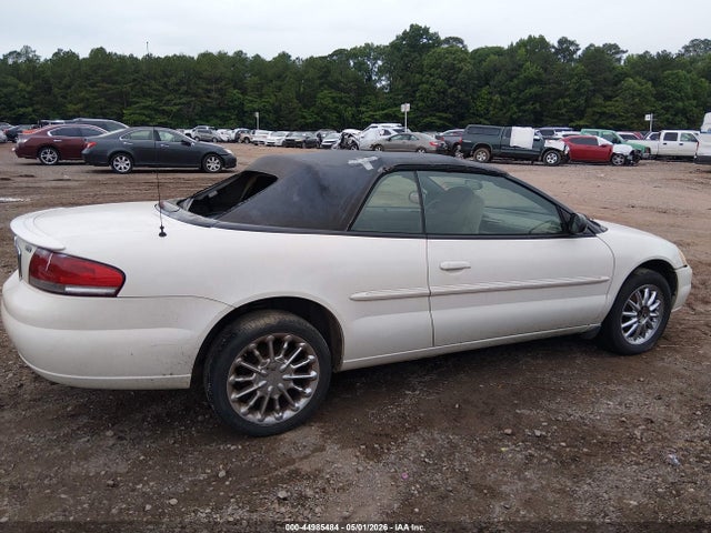 2003 Chrysler Sebring Gtc მანქანა იყიდება აუქციონზე, vin: 1C3EL75T23N507888, აუქციონის ნომერი: 44985484