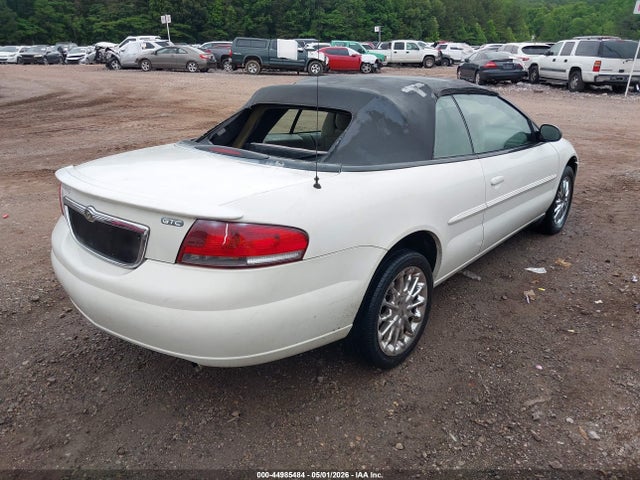 2003 Chrysler Sebring Gtc მანქანა იყიდება აუქციონზე, vin: 1C3EL75T23N507888, აუქციონის ნომერი: 44985484
