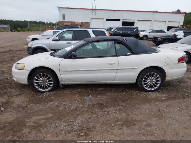 2003 Chrysler Sebring Gtc მანქანა იყიდება აუქციონზე, vin: 1C3EL75T23N507888, აუქციონის ნომერი: 44985484