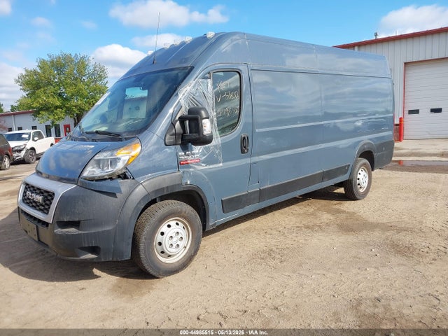 44985515 :رقم المزاد ، 3C6URVJG0KE558321 vin ، 2019 Ram Promaster 3500 Cargo Van High Roof 159 Wb Ext مزاد بيع