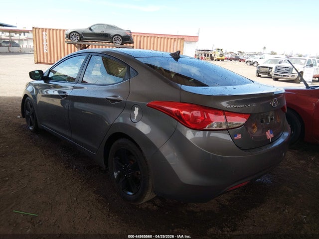 2013 Hyundai Elantra Gls მანქანა იყიდება აუქციონზე, vin: 5NPDH4AE6DH371541, აუქციონის ნომერი: 44985560