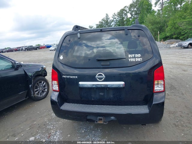 44985606 :رقم المزاد ، 5N1AR18U58C659575 vin ، 2008 Nissan Pathfinder S مزاد بيع