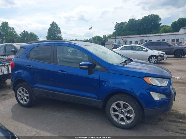 2020 Ford Ecosport Se მანქანა იყიდება აუქციონზე, vin: MAJ6S3GL2LC345061, აუქციონის ნომერი: 44985652