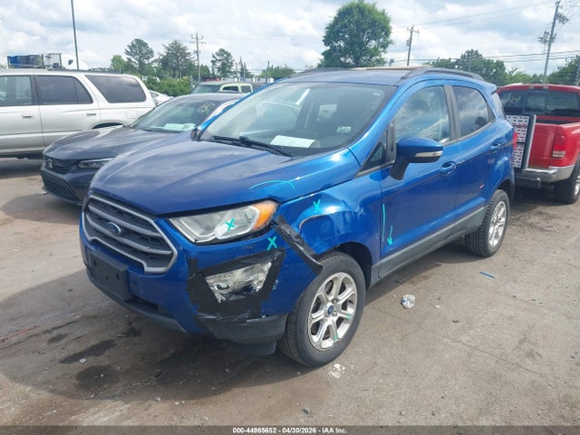 2020 Ford Ecosport Se მანქანა იყიდება აუქციონზე, vin: MAJ6S3GL2LC345061, აუქციონის ნომერი: 44985652