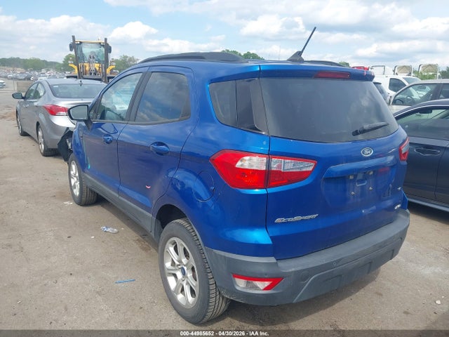 2020 Ford Ecosport Se მანქანა იყიდება აუქციონზე, vin: MAJ6S3GL2LC345061, აუქციონის ნომერი: 44985652
