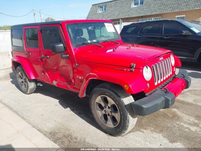 Продажа на аукционе авто 2016 Jeep Wrangler Unlimited Sahara, vin: 1C4BJWEG4GL242880, номер лота: 44985682