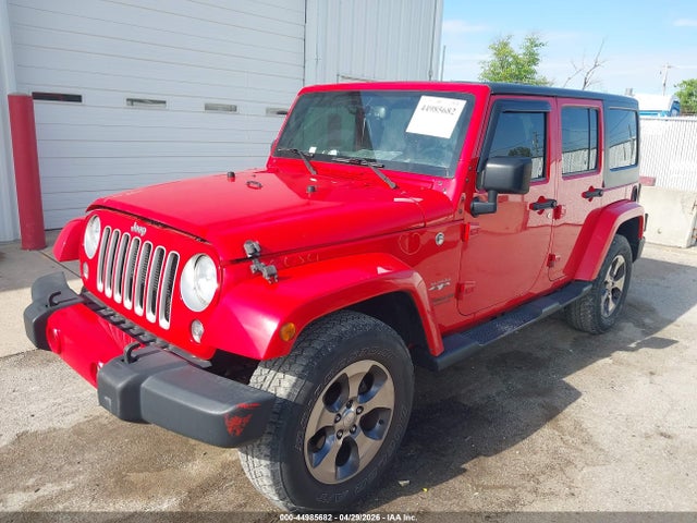Продажа на аукционе авто 2016 Jeep Wrangler Unlimited Sahara, vin: 1C4BJWEG4GL242880, номер лота: 44985682