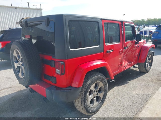 Продажа на аукционе авто 2016 Jeep Wrangler Unlimited Sahara, vin: 1C4BJWEG4GL242880, номер лота: 44985682