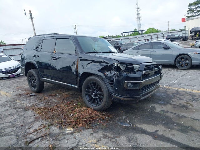 2020 Toyota 4runner Nightshade Special Edition მანქანა იყიდება აუქციონზე, vin: JTEBU5JR8L5805755, აუქციონის ნომერი: 44985693