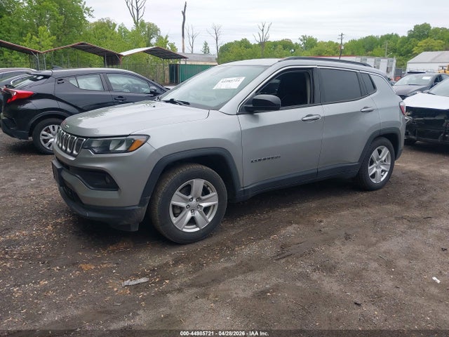 2022 Jeep Compass Latitude Fwd მანქანა იყიდება აუქციონზე, vin: 3C4NJCBB6NT137473, აუქციონის ნომერი: 44985721