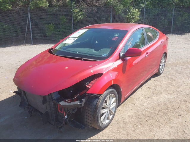 Продаж на аукціоні авто 2014 Hyundai Elantra Se, vin: KMHDH4AE1EU117240, номер лоту: 44985796