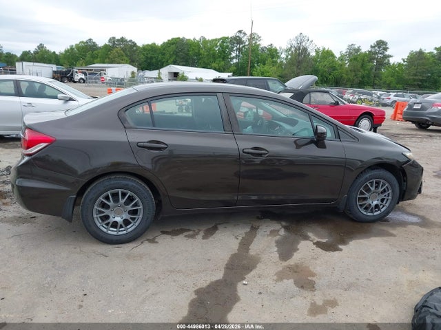 2014 Honda Civic Lx მანქანა იყიდება აუქციონზე, vin: 2HGFB2F53EH521429, აუქციონის ნომერი: 44986013