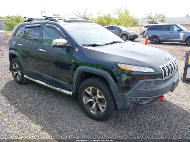 2014 Jeep Cherokee Trailhawk მანქანა იყიდება აუქციონზე, vin: 1C4PJMBS0EW161468, აუქციონის ნომერი: 44986032