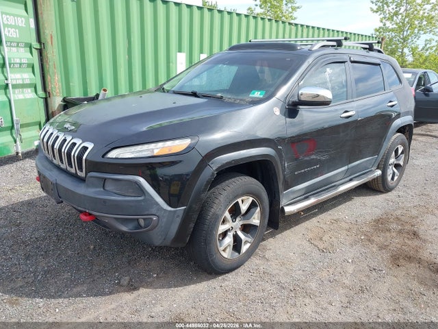 2014 Jeep Cherokee Trailhawk მანქანა იყიდება აუქციონზე, vin: 1C4PJMBS0EW161468, აუქციონის ნომერი: 44986032