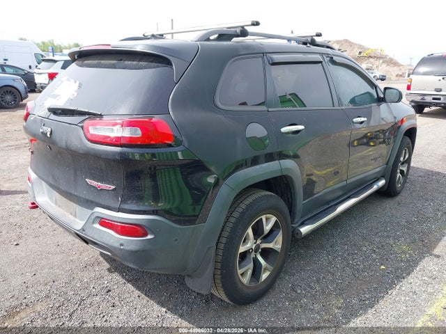 2014 Jeep Cherokee Trailhawk მანქანა იყიდება აუქციონზე, vin: 1C4PJMBS0EW161468, აუქციონის ნომერი: 44986032