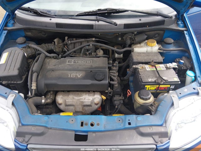 44986074 :رقم المزاد ، KL1TD52604B185538 vin ، 2004 Chevrolet Aveo مزاد بيع