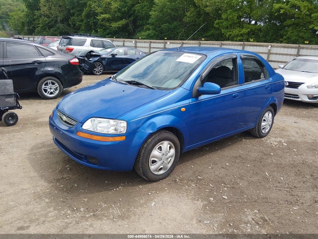 44986074 :رقم المزاد ، KL1TD52604B185538 vin ، 2004 Chevrolet Aveo مزاد بيع