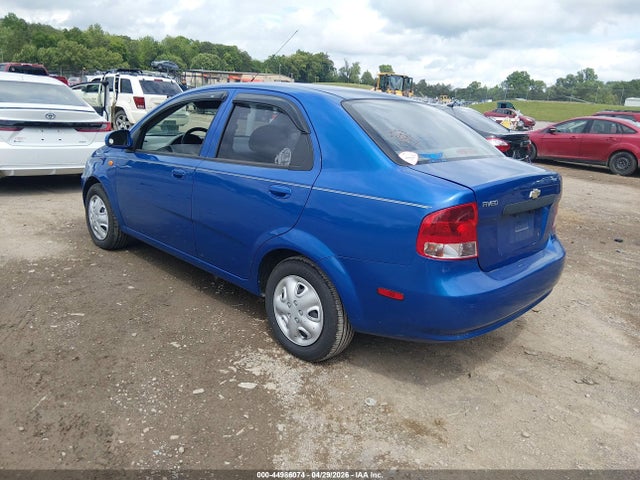 44986074 :رقم المزاد ، KL1TD52604B185538 vin ، 2004 Chevrolet Aveo مزاد بيع