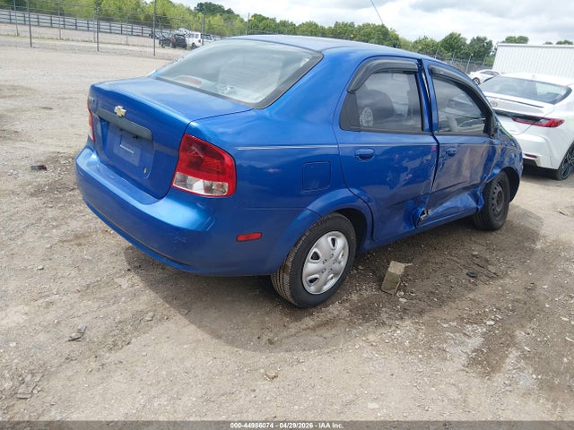 44986074 :رقم المزاد ، KL1TD52604B185538 vin ، 2004 Chevrolet Aveo مزاد بيع