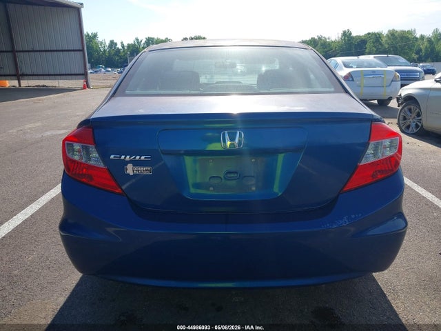 2012 Honda Civic Lx მანქანა იყიდება აუქციონზე, vin: 2HGFB2F52CH568805, აუქციონის ნომერი: 44986093