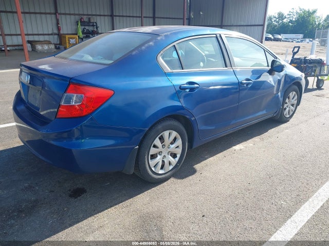 2012 Honda Civic Lx მანქანა იყიდება აუქციონზე, vin: 2HGFB2F52CH568805, აუქციონის ნომერი: 44986093