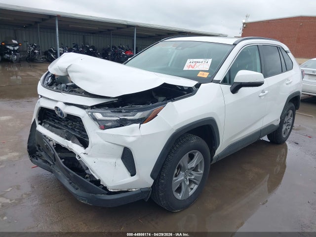 44986174 :رقم المزاد ، 4T3RWRFV8NU050242 vin ، 2022 Toyota Rav4 Hybrid Xle مزاد بيع
