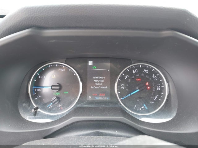 44986174 :رقم المزاد ، 4T3RWRFV8NU050242 vin ، 2022 Toyota Rav4 Hybrid Xle مزاد بيع