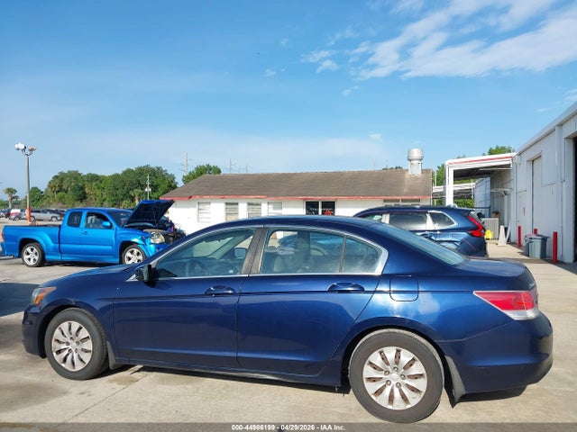 Aukcja sprzedaży 2012 Honda Accord 2.4 Lx, vin: 1HGCP2F34CA123709, numer aukcji: 44986199